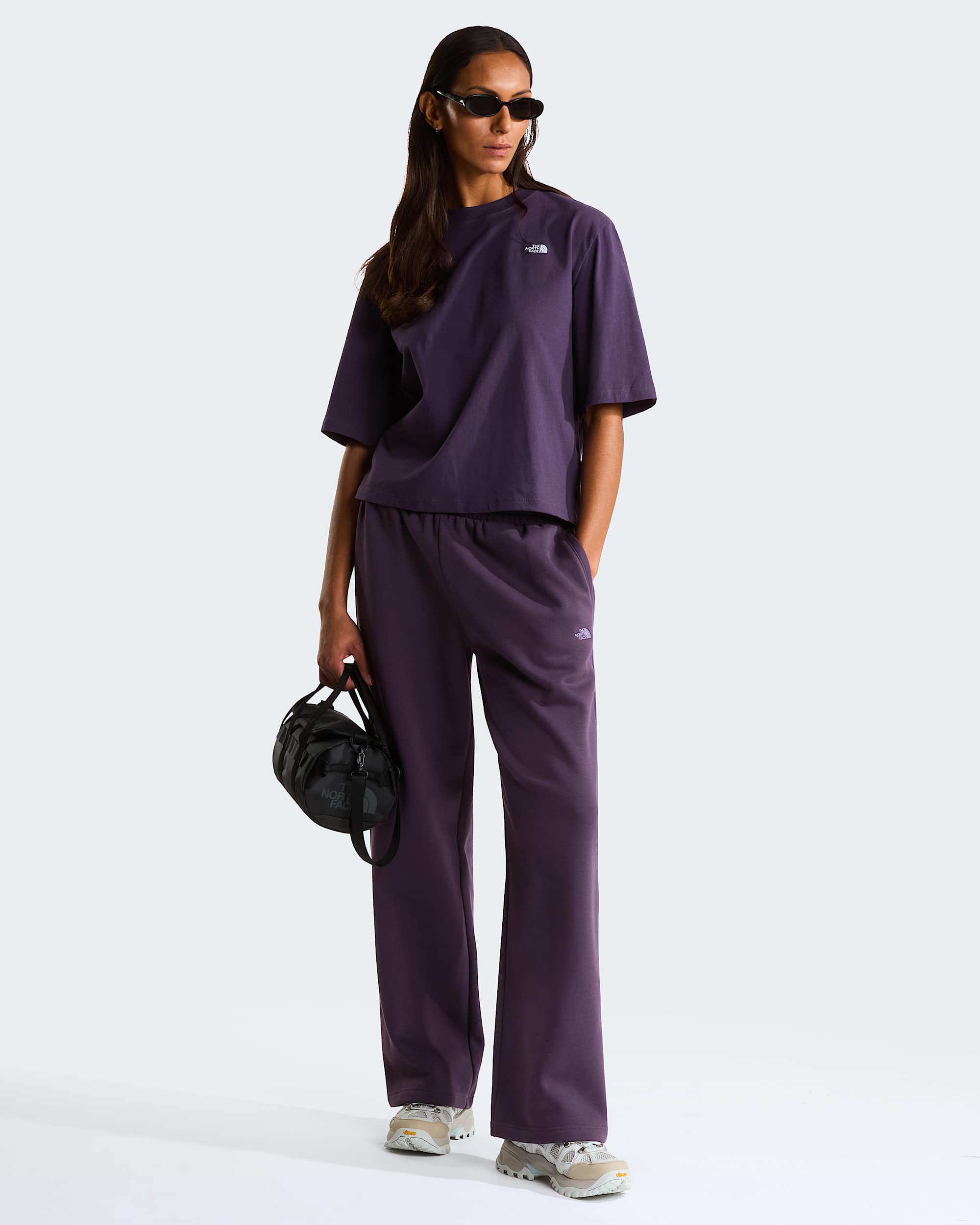 TNF™ Essential Simple Dome Boxy T-Shirt mit lockerer Passform Damen – Endless Dusk