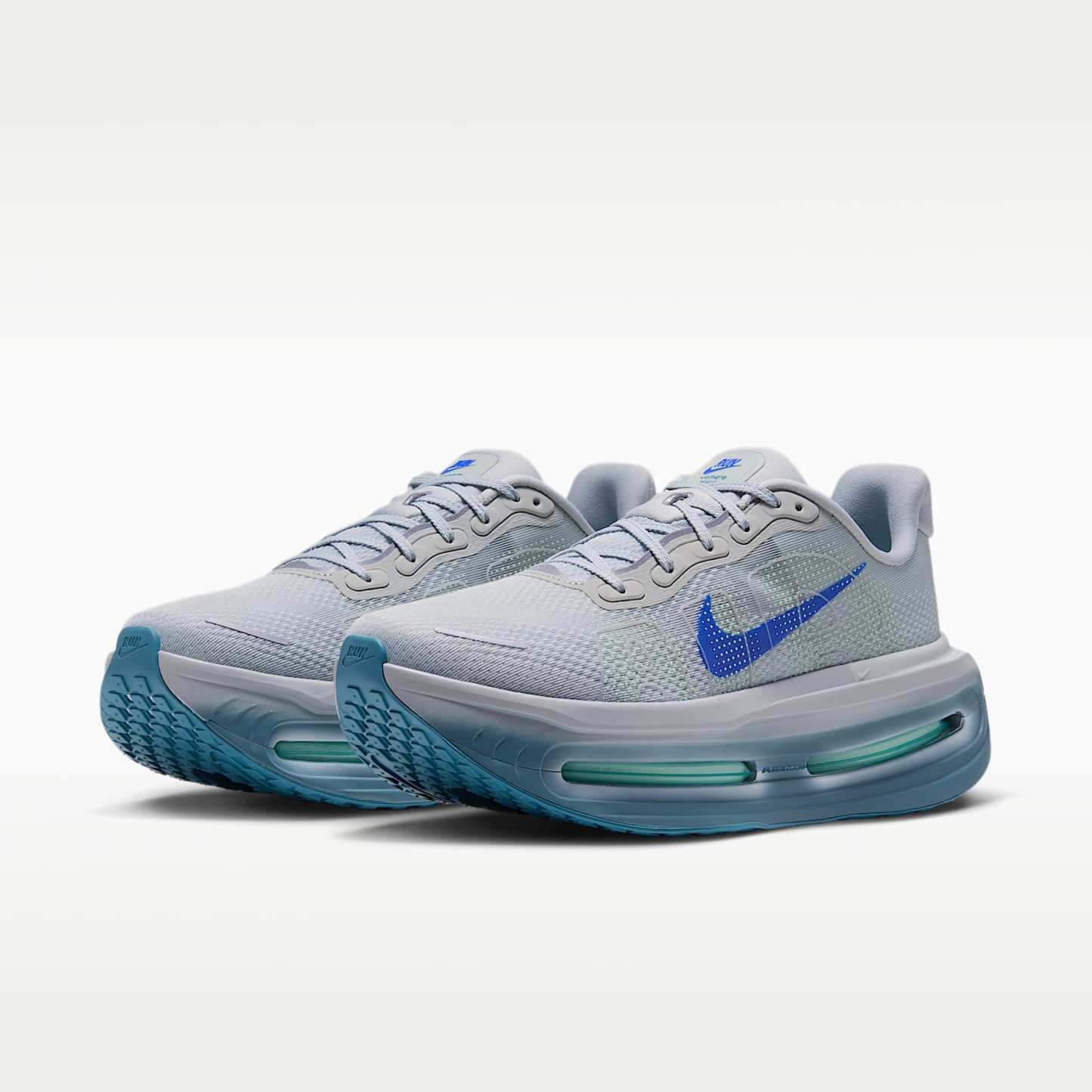 Nike Vomero Premium Straßenlaufschuh (Herren) – Grey Mist/Smokey Blue/Barely Green/Racer Blue