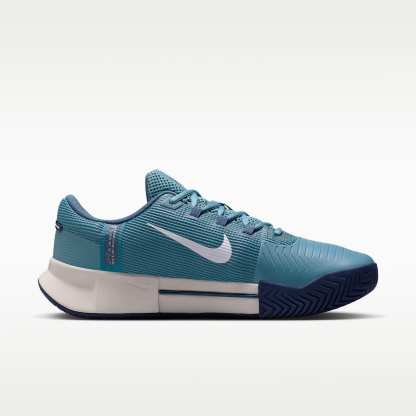 Nike GP Challenge 1.5 Hartplatz-Tennisschuh (Herren) – Smokey Blue/Light Bone/New Slate/Weiß