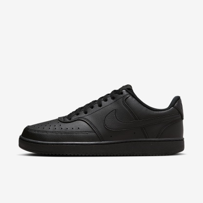 Nike Court Vision Low Next Nature Herrenschuh – Schwarz/Schwarz/Schwarz
