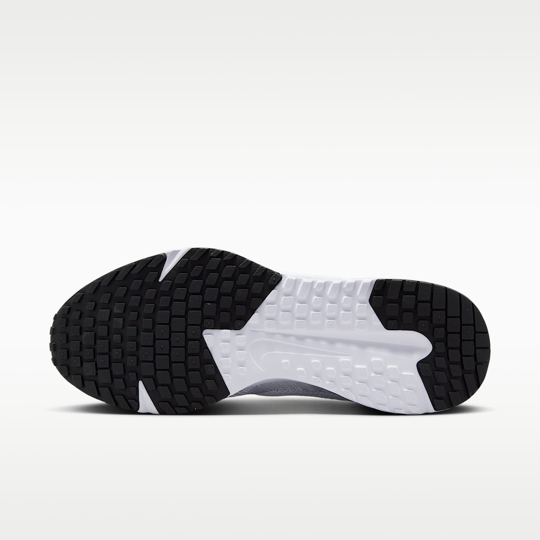 Nike Run Defy Straßenlaufschuh (Herren) – Weiß/Schwarz/Pure Platinum
