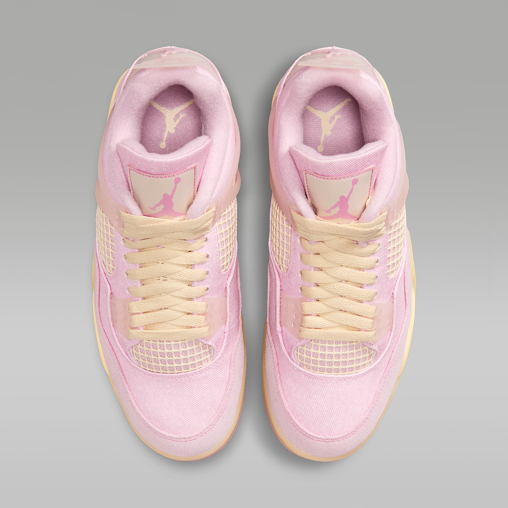 Air Jordan 4 Retro „Pearl Pink and Iced Carmine“ Schuh (Damen) – Pearl Pink/Coconut Milk/Muslin/Iced Carmine