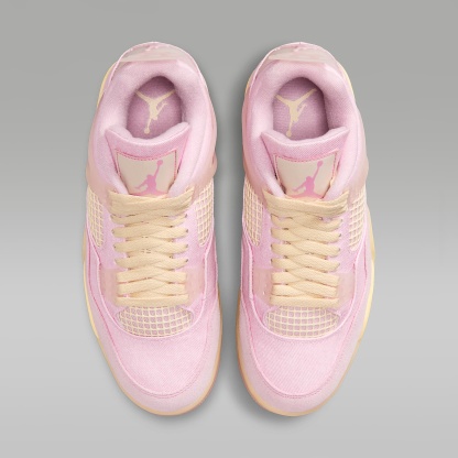 Air Jordan 4 Retro „Pearl Pink and Iced Carmine“ Schuh (Damen) – Pearl Pink/Coconut Milk/Muslin/Iced Carmine