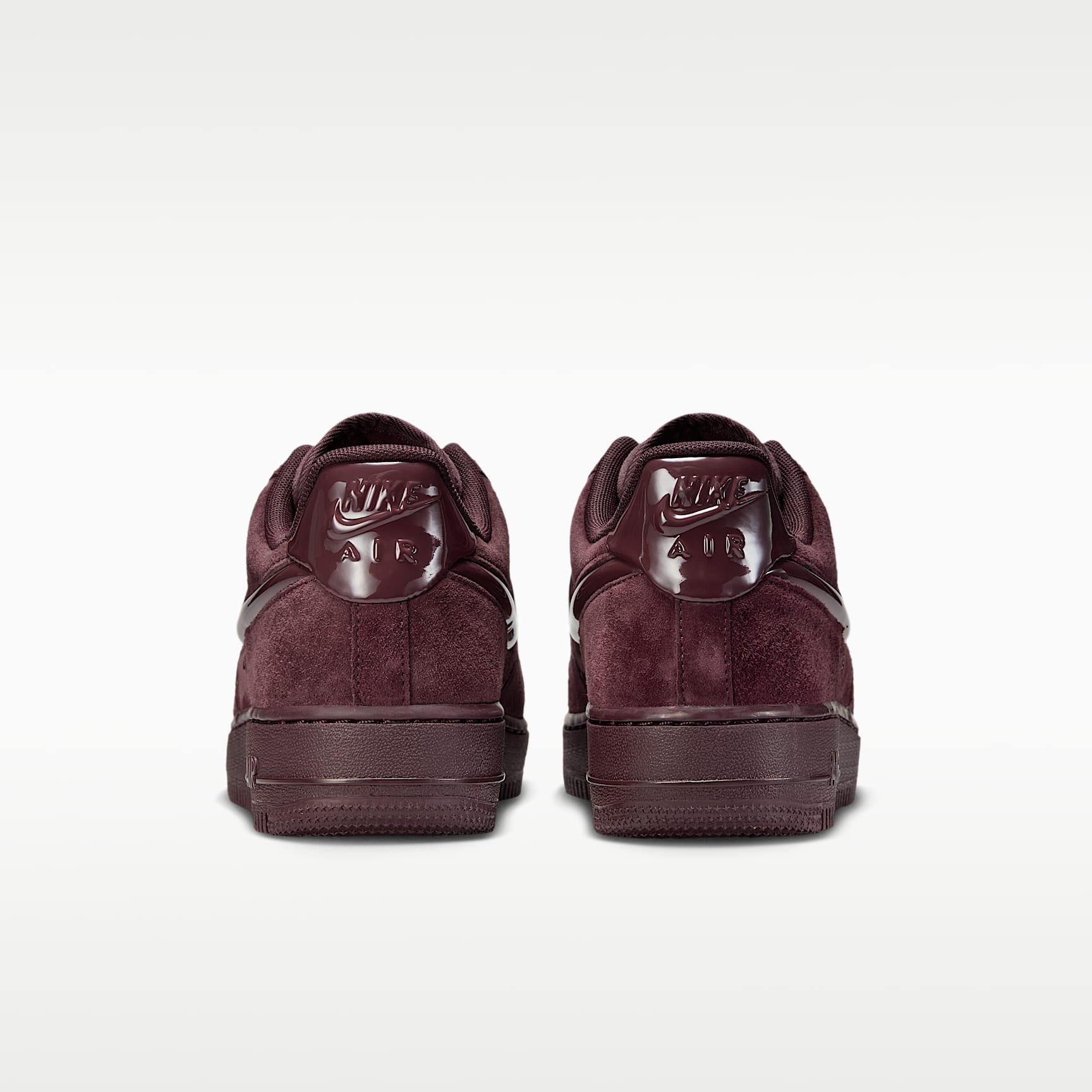 Nike Air Force 1 '07 Schuh (Damen) – Burgundy Crush/Schwarz/Burgundy Crush