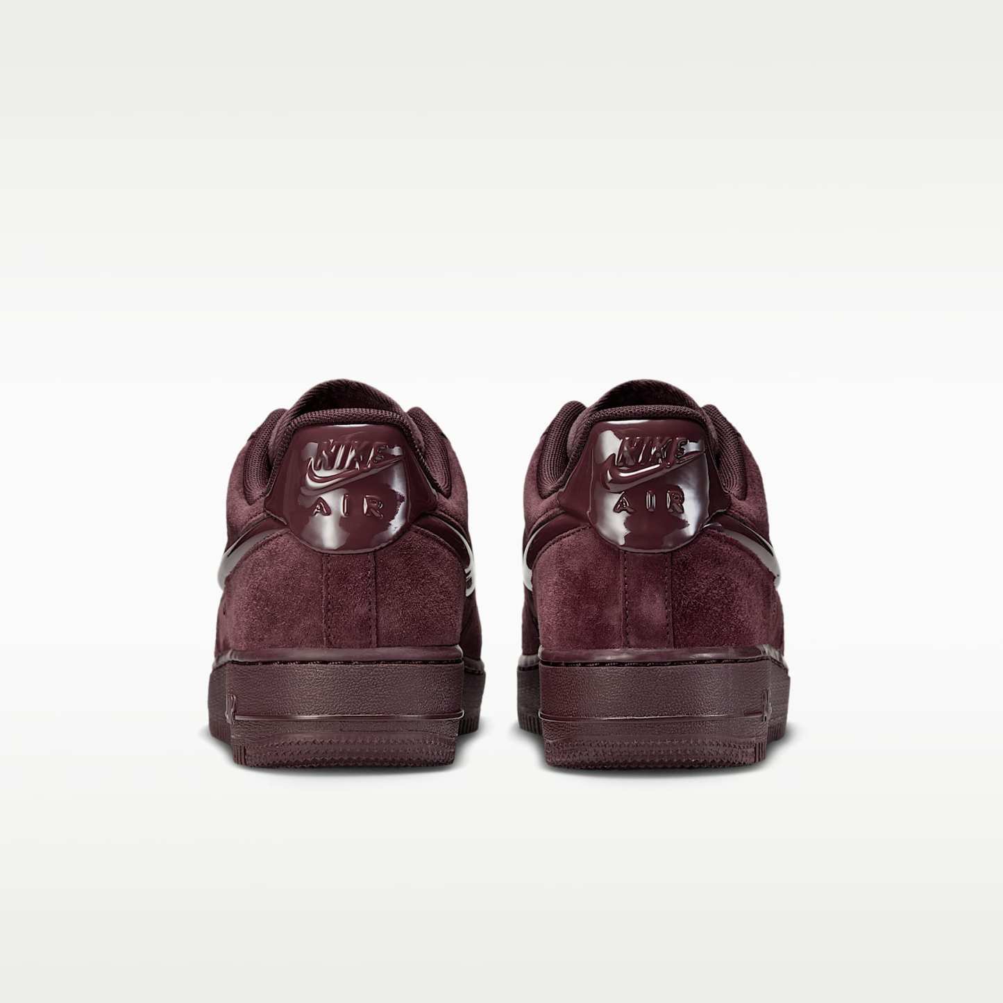 Nike Air Force 1 '07 Schuh (Damen) – Burgundy Crush/Schwarz/Burgundy Crush