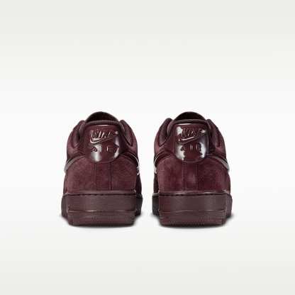 Nike Air Force 1 '07 Schuh (Damen) – Burgundy Crush/Schwarz/Burgundy Crush