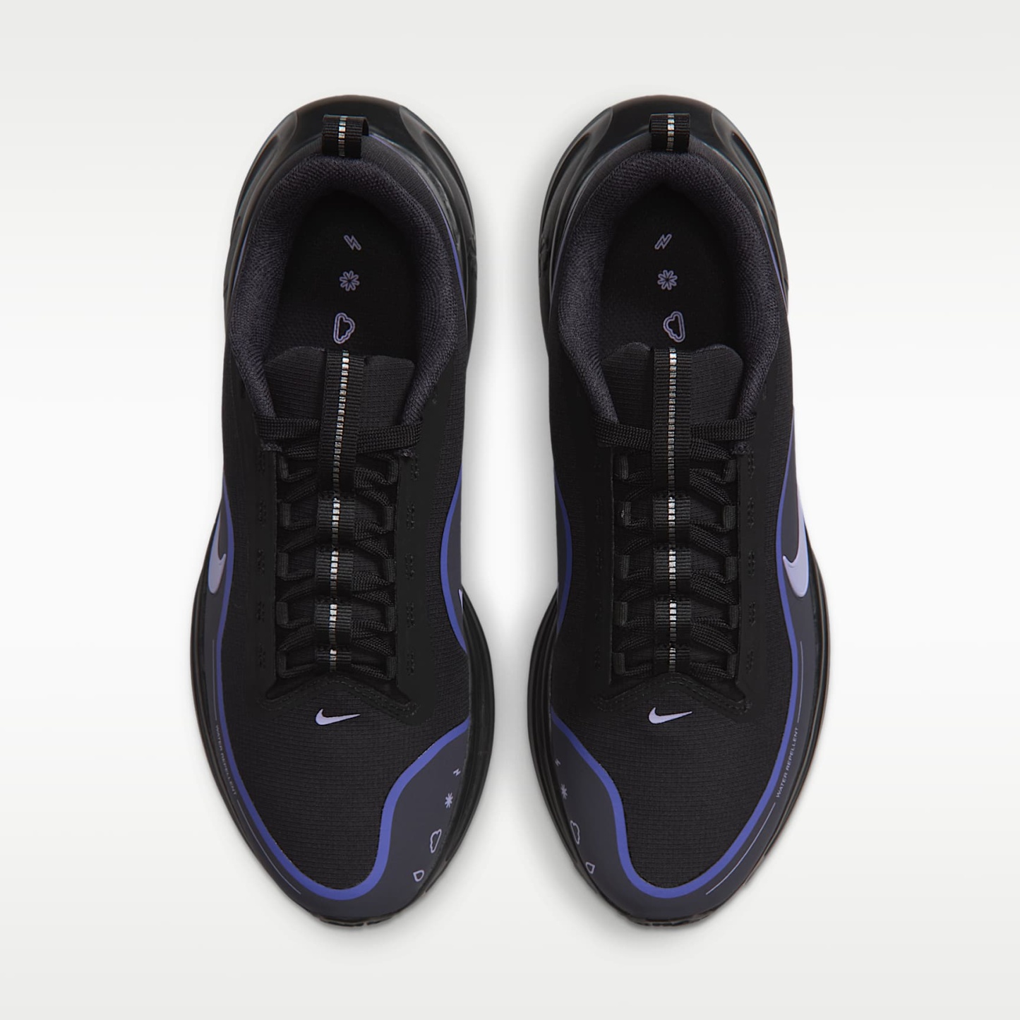 Nike Revolution 8 Utility Straßenlaufschuh (Damen) – Schwarz/Persian Violet/Gridiron/Purple Pulse