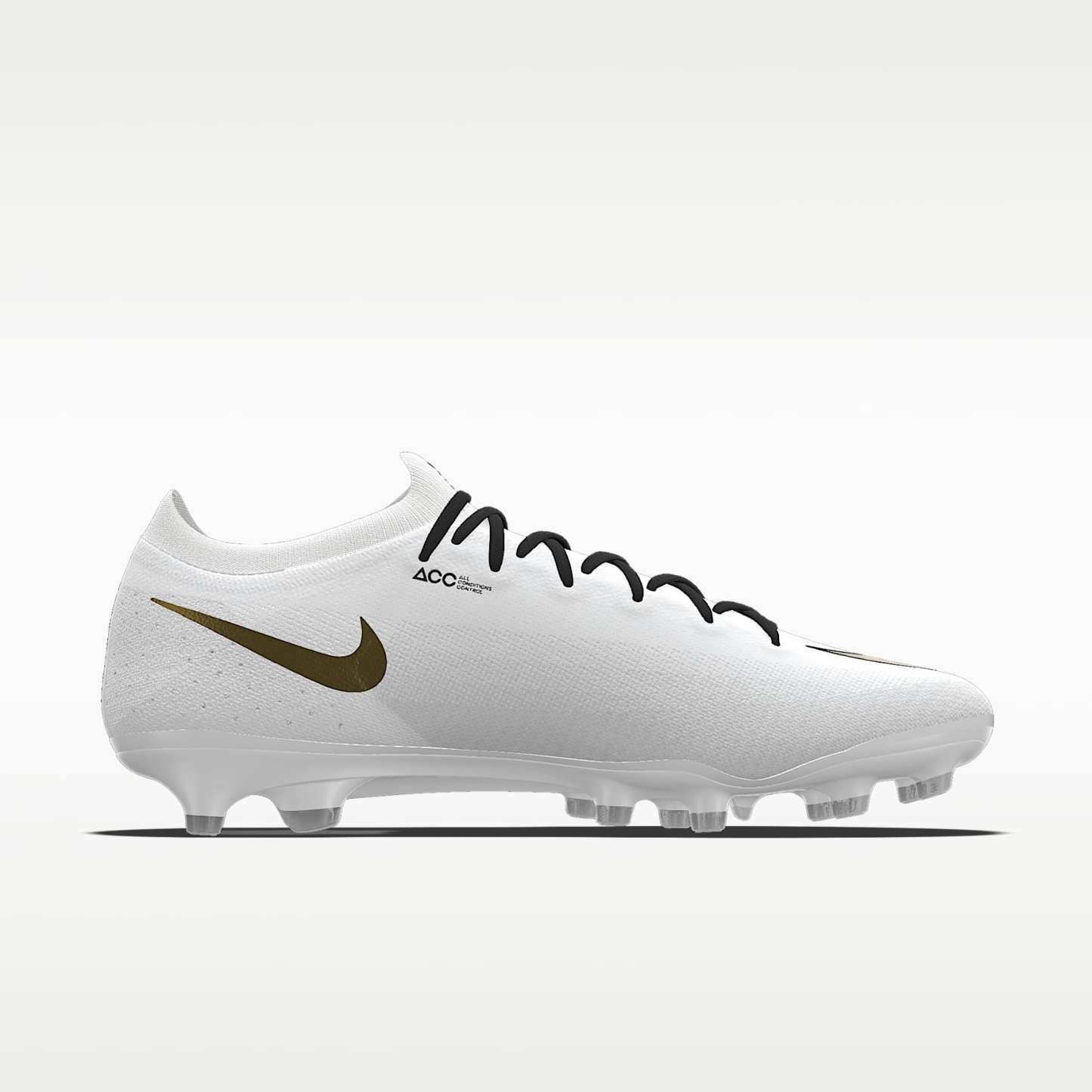 Nike Mercurial Vapor 17 Elite By You personalisierbarer Low-Top-Fußballschuh für Kunstrasen – Weiß/Weiß [3457357132]