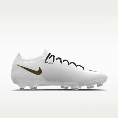 Nike Mercurial Vapor 17 Elite By You personalisierbarer Low-Top-Fußballschuh für Kunstrasen – Weiß/Weiß [3457357132]