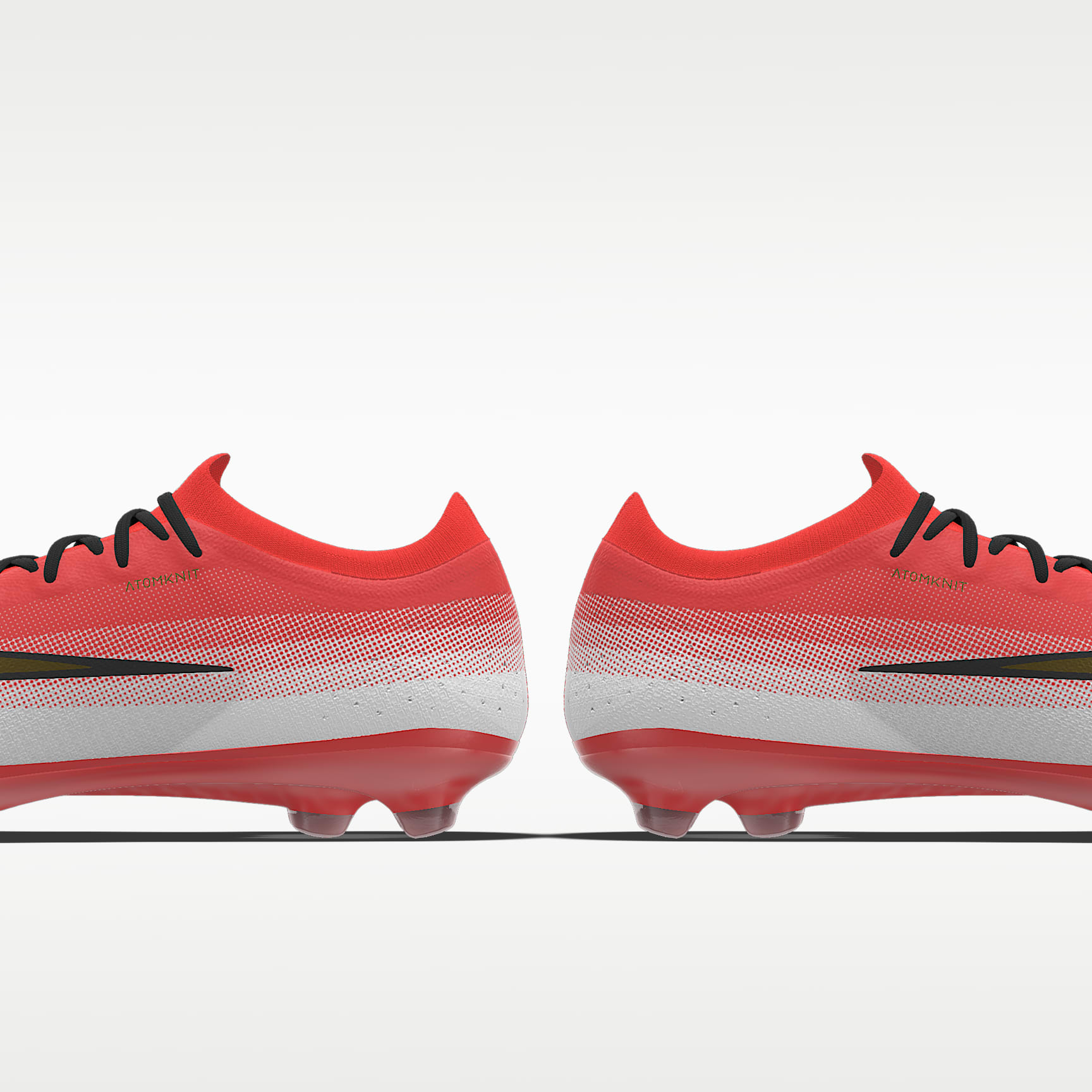 Nike Mercurial Vapor 17 Elite By You personalisierbarer Low-Top-Fußballschuh für normalen Rasen – Bright Crimson/Weiß [3389900446]