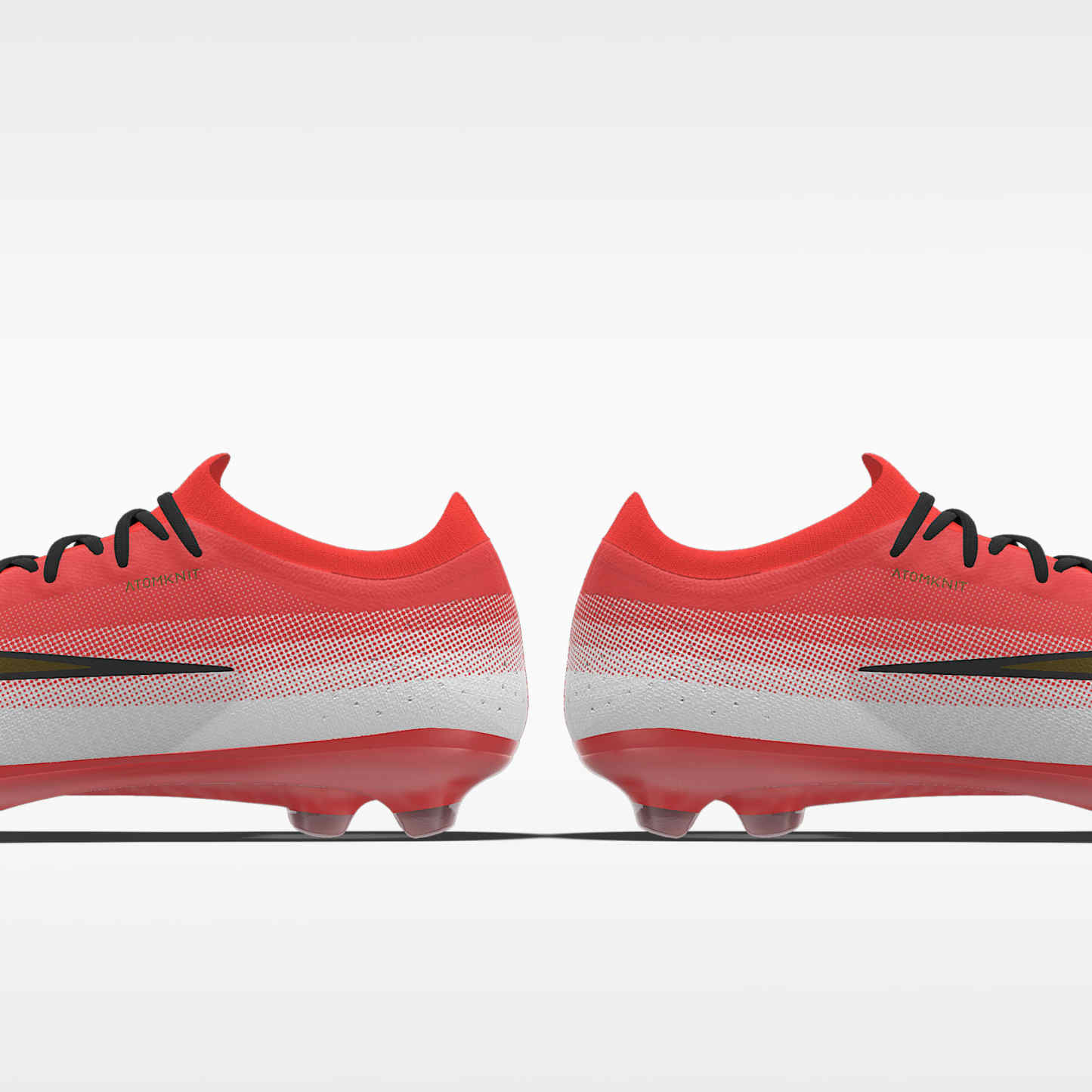 Nike Mercurial Vapor 17 Elite By You personalisierbarer Low-Top-Fußballschuh für normalen Rasen – Bright Crimson/Weiß [3389900446]