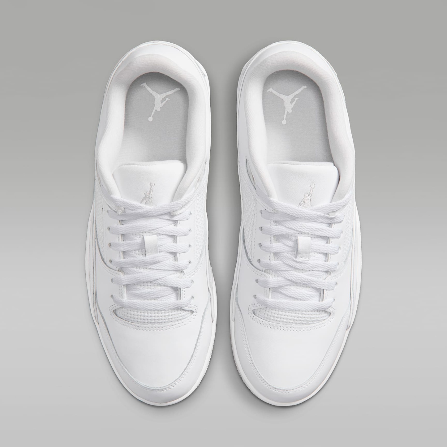 Jordan Flight Court Schuh (Herren) – Weiß/Vast Grey