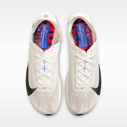Nike Streakfly 2 Straßenlaufschuh für Wettkämpfe (Herren) – Weiß/Racer Blue/Bright Crimson/Schwarz