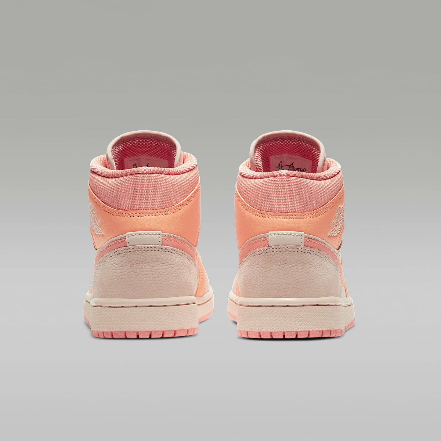 Air Jordan 1 Mid Damenschuh – Atomic Orange/Terra Blush/Shimmer/Apricot Agate