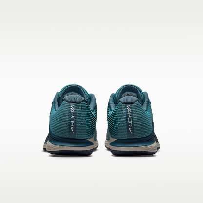 Nike Vapor 12 Clay Court Tennisschuh (Herren) – Smokey Blue/Light Bone/New Slate/Weiß