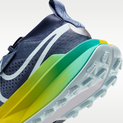 Nike Zegama 2 Traillaufschuh (Damen) – Thunder Blue/Diffused Blue/Opti Yellow/Glacier Blue