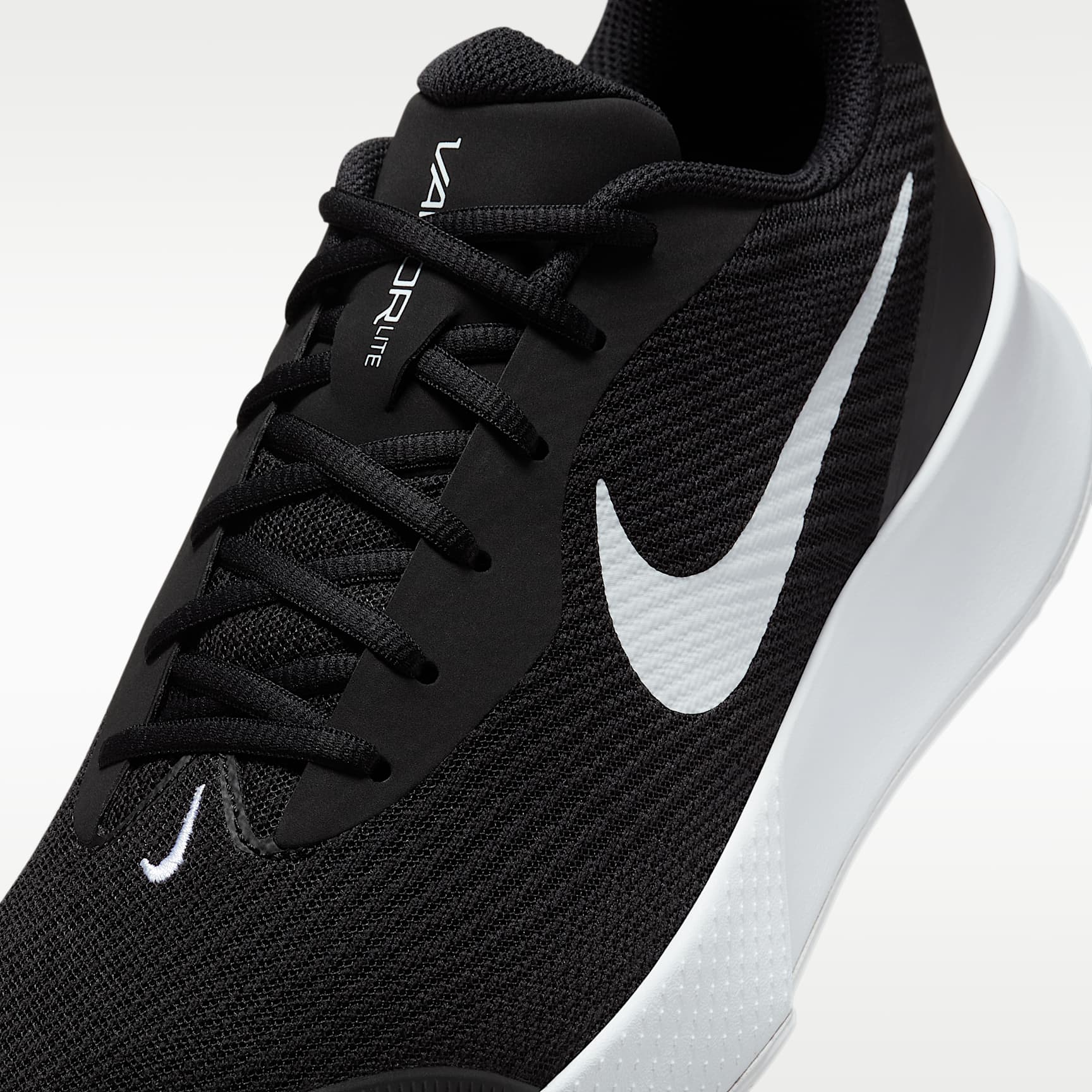 Nike Vapor Lite 3 Tennisschuh für Hartplätze (Herren) – Schwarz/Weiß