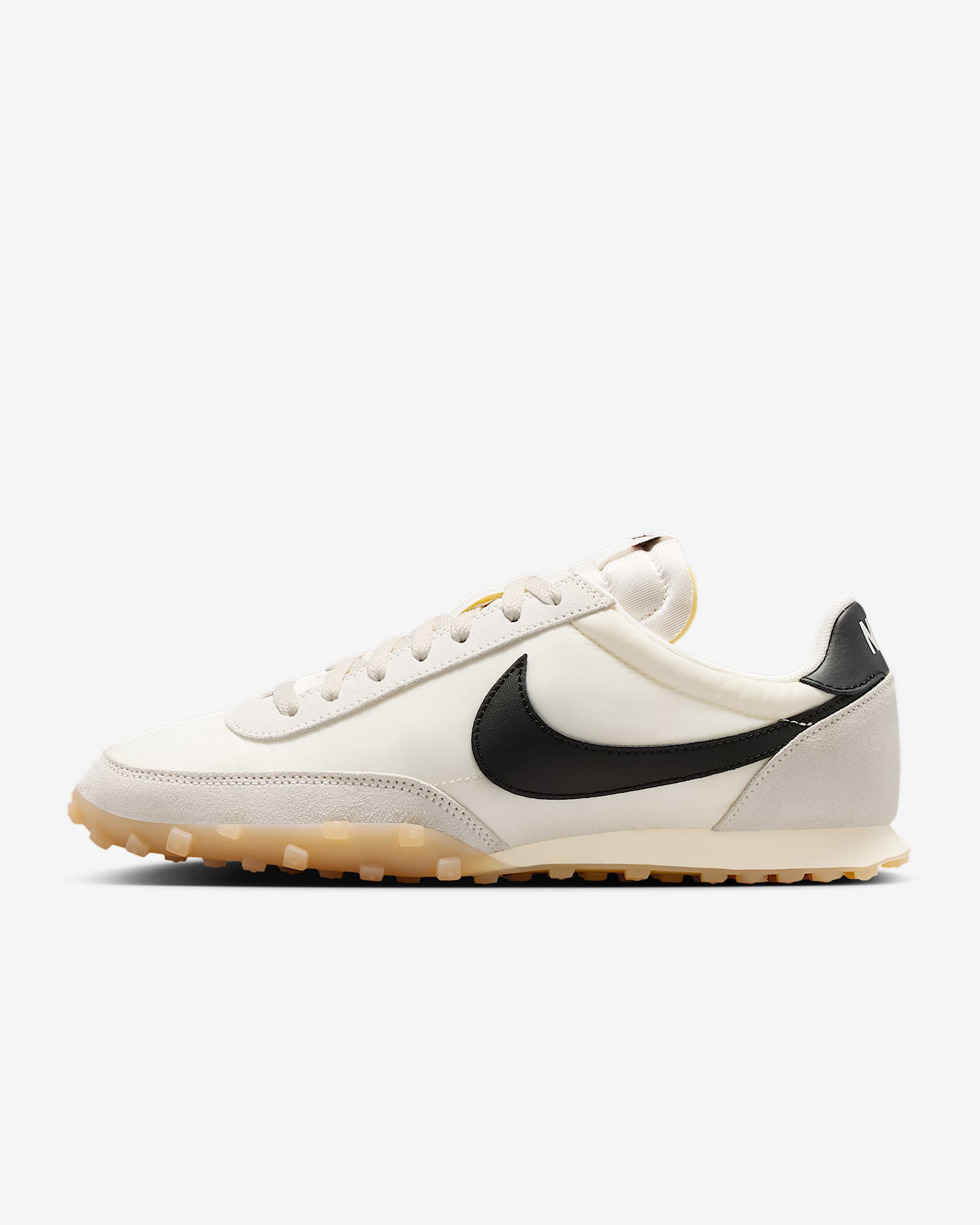 Nike Waffle Racer Herrenschuh – Sail/Coconut Milk/Gum Light Brown/Schwarz
