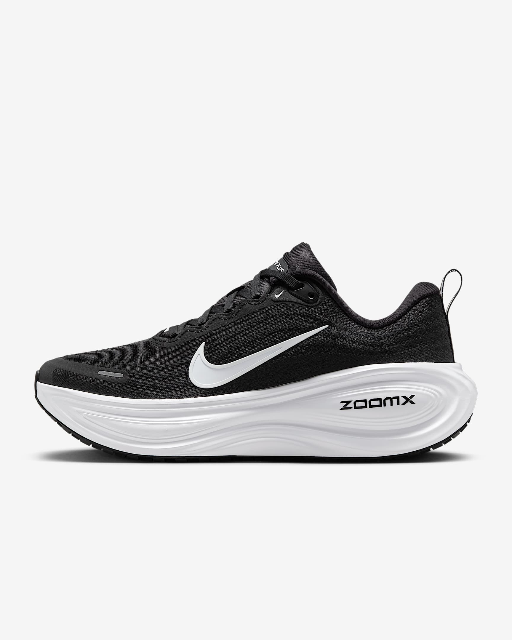 Nike Vomero Plus Straßenlaufschuh (Damen) – Schwarz/Cool Grey/Metallic Dark Grey/Weiß