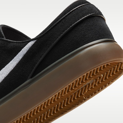 Nike SB Zoom Janoski OG+ Skateschuh – Schwarz/Schwarz/Gum Light Brown/Weiß