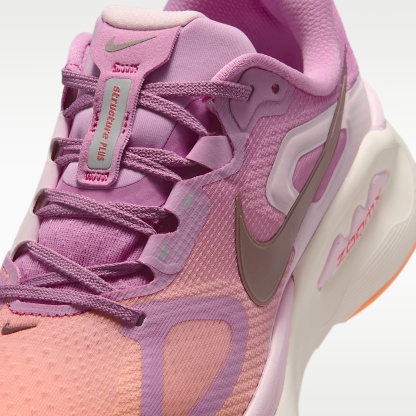 Nike Structure Plus Straßenlaufschuh (Damen) – Light Magenta/Orange Pulse/Pink Foam/Tattoo