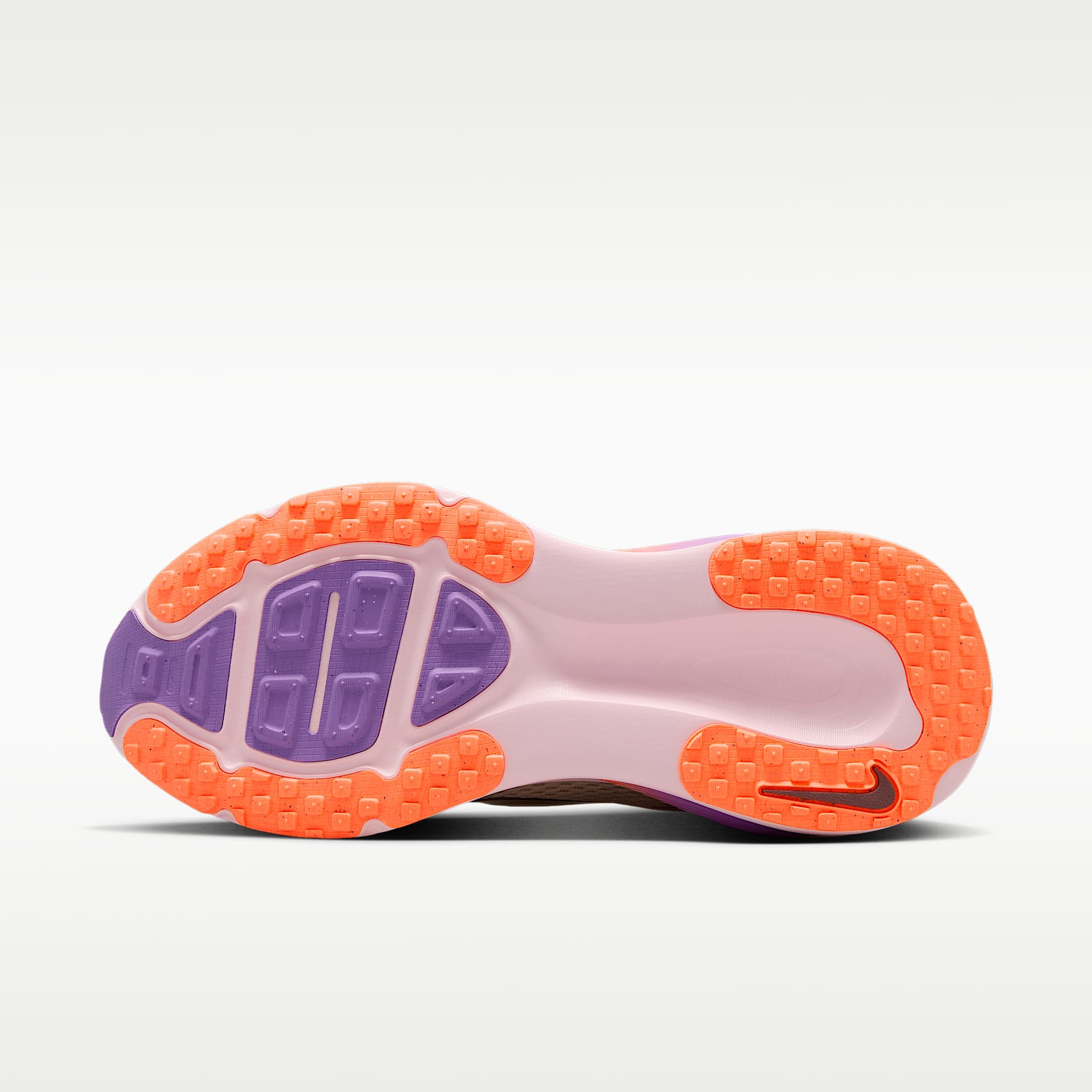 Nike Vomero 18 Straßenlaufschuh (Damen) – Chalk/Pink Foam/Bright Violet/Tattoo