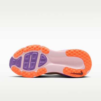Nike Vomero 18 Straßenlaufschuh (Damen) – Chalk/Pink Foam/Bright Violet/Tattoo
