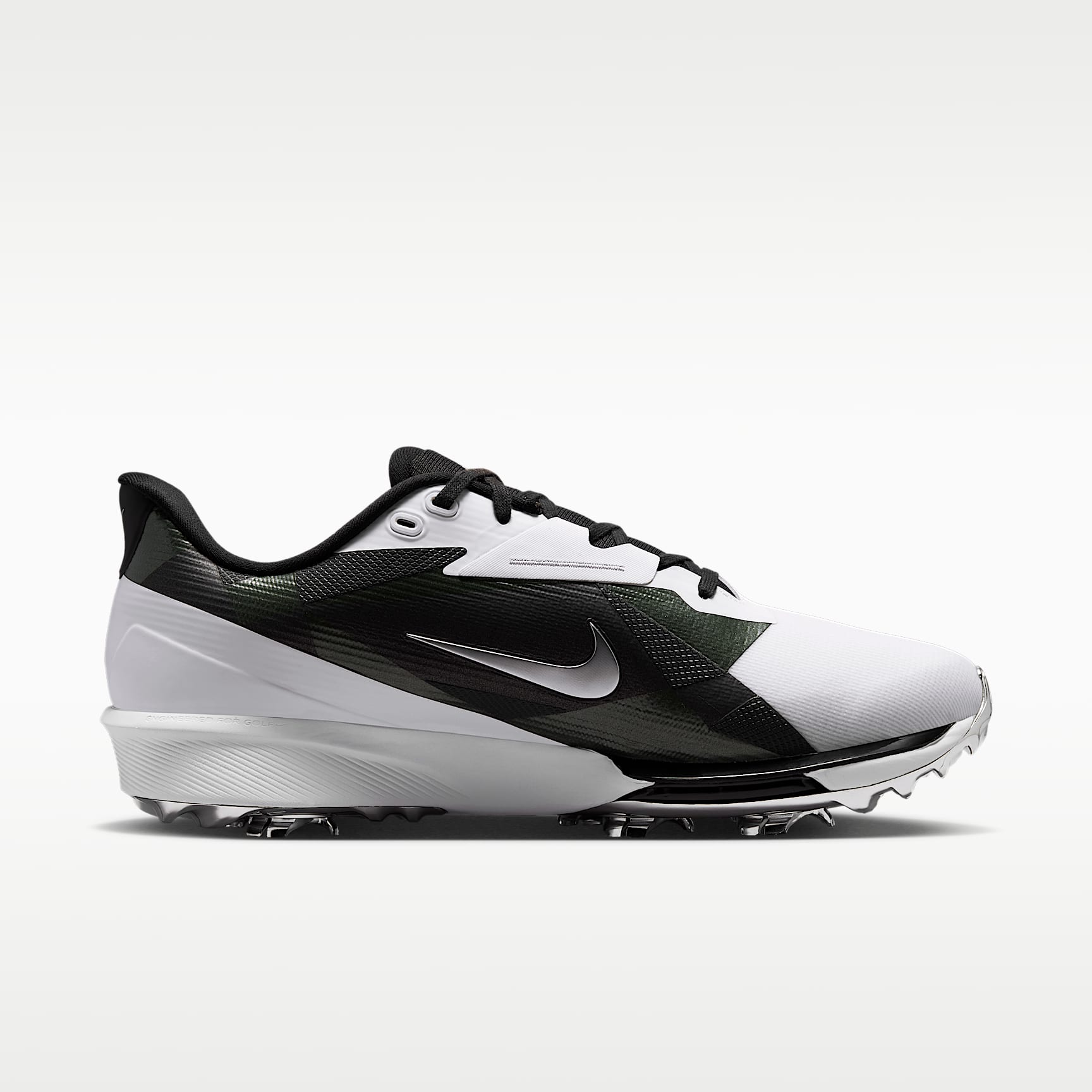 Nike NEXT% TOUR 3 Golfschuh – Weiß/Metallic Silver/Fir/Schwarz