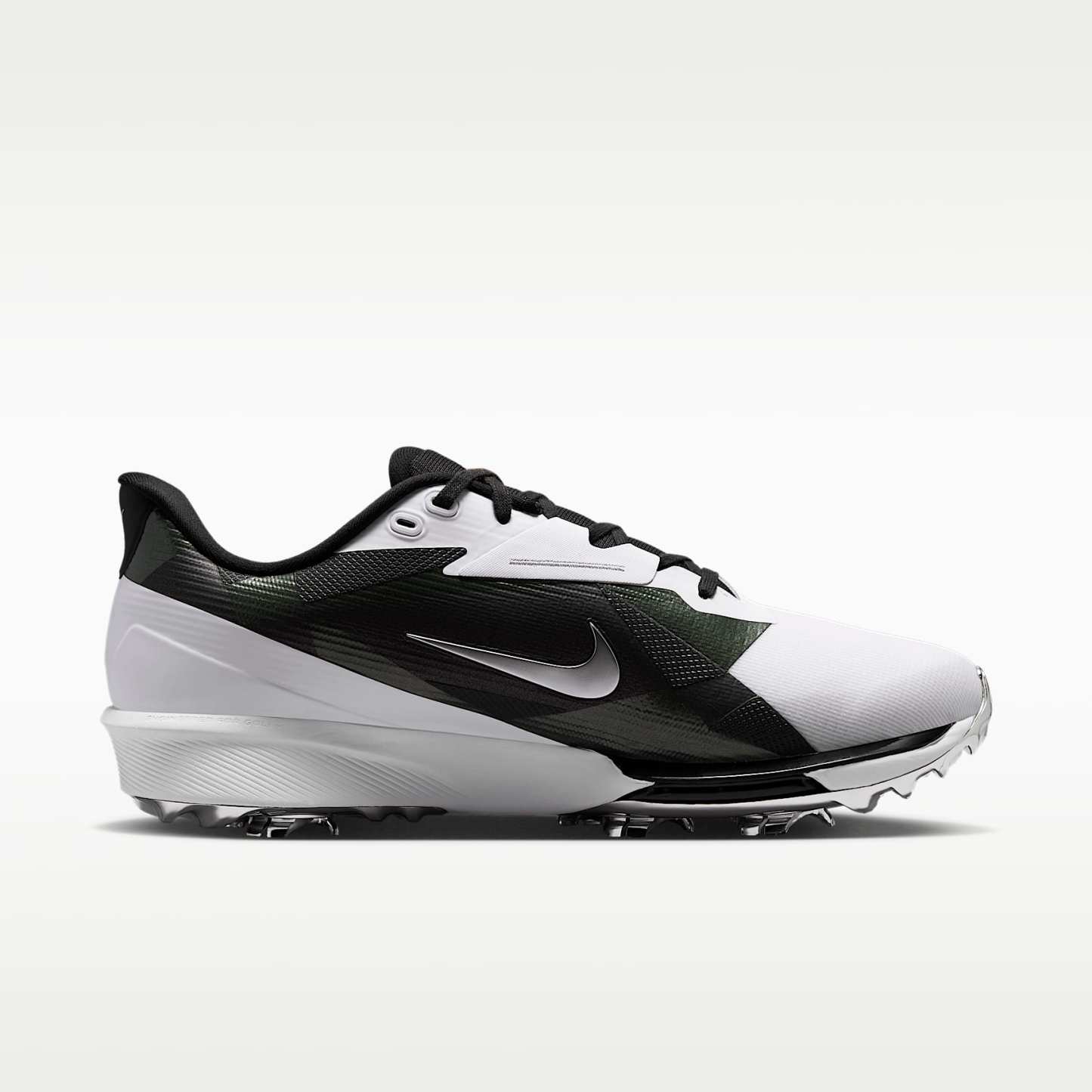 Nike NEXT% TOUR 3 Golfschuh – Weiß/Metallic Silver/Fir/Schwarz