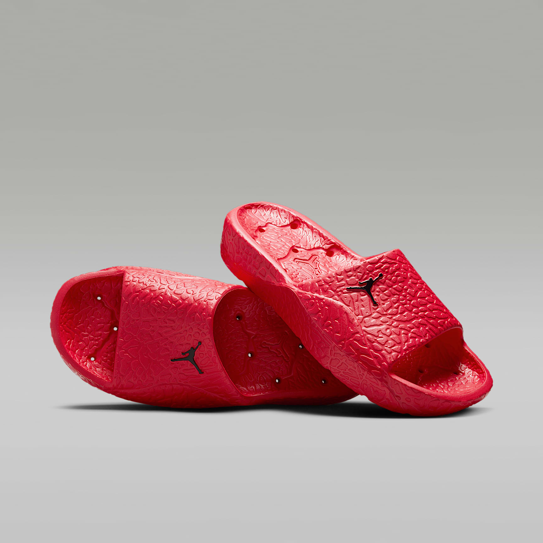 Jordan Franchise Slides – Fire Red/Schwarz