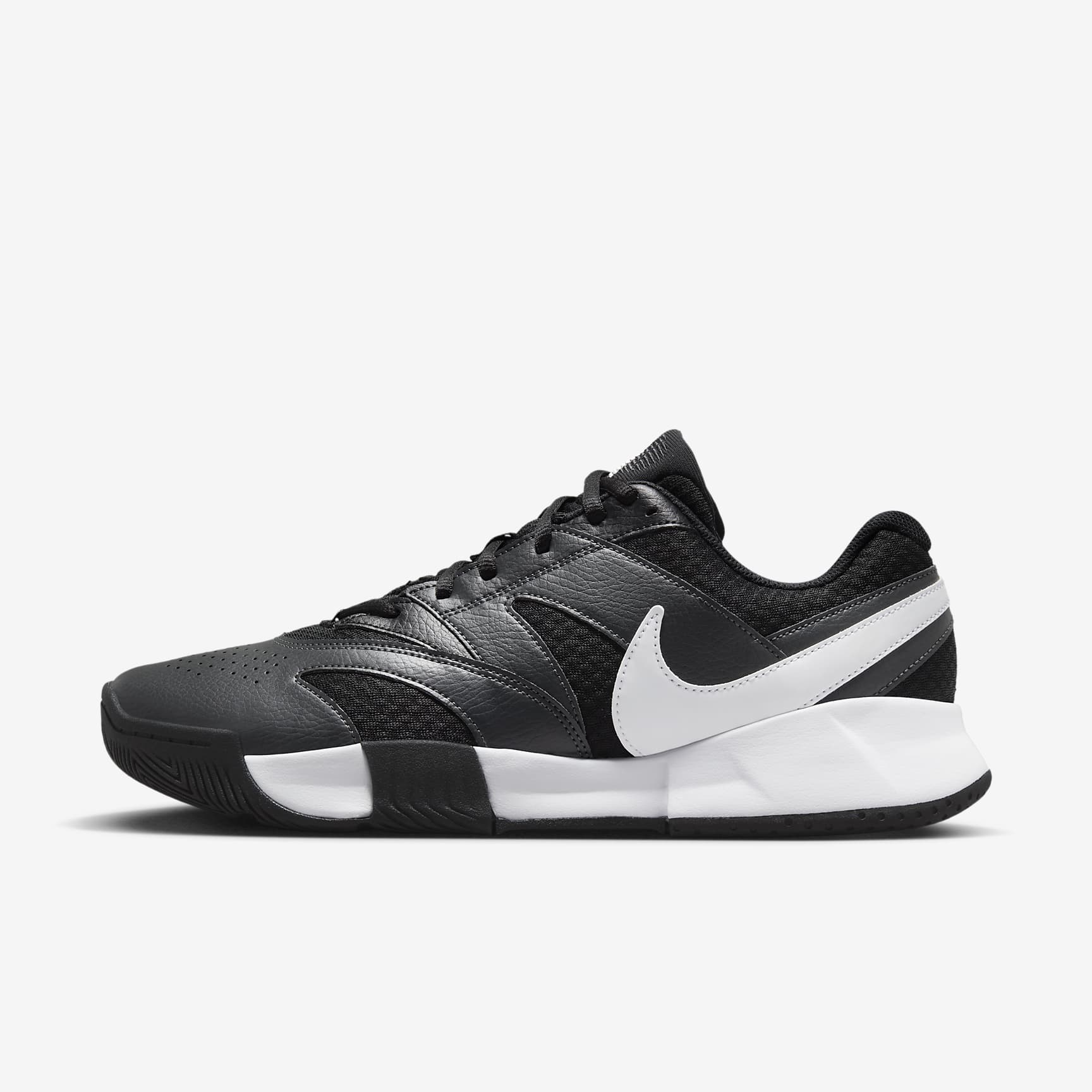 NikeCourt Lite 4 Herren-Tennisschuh – Schwarz/Anthracite/Weiß