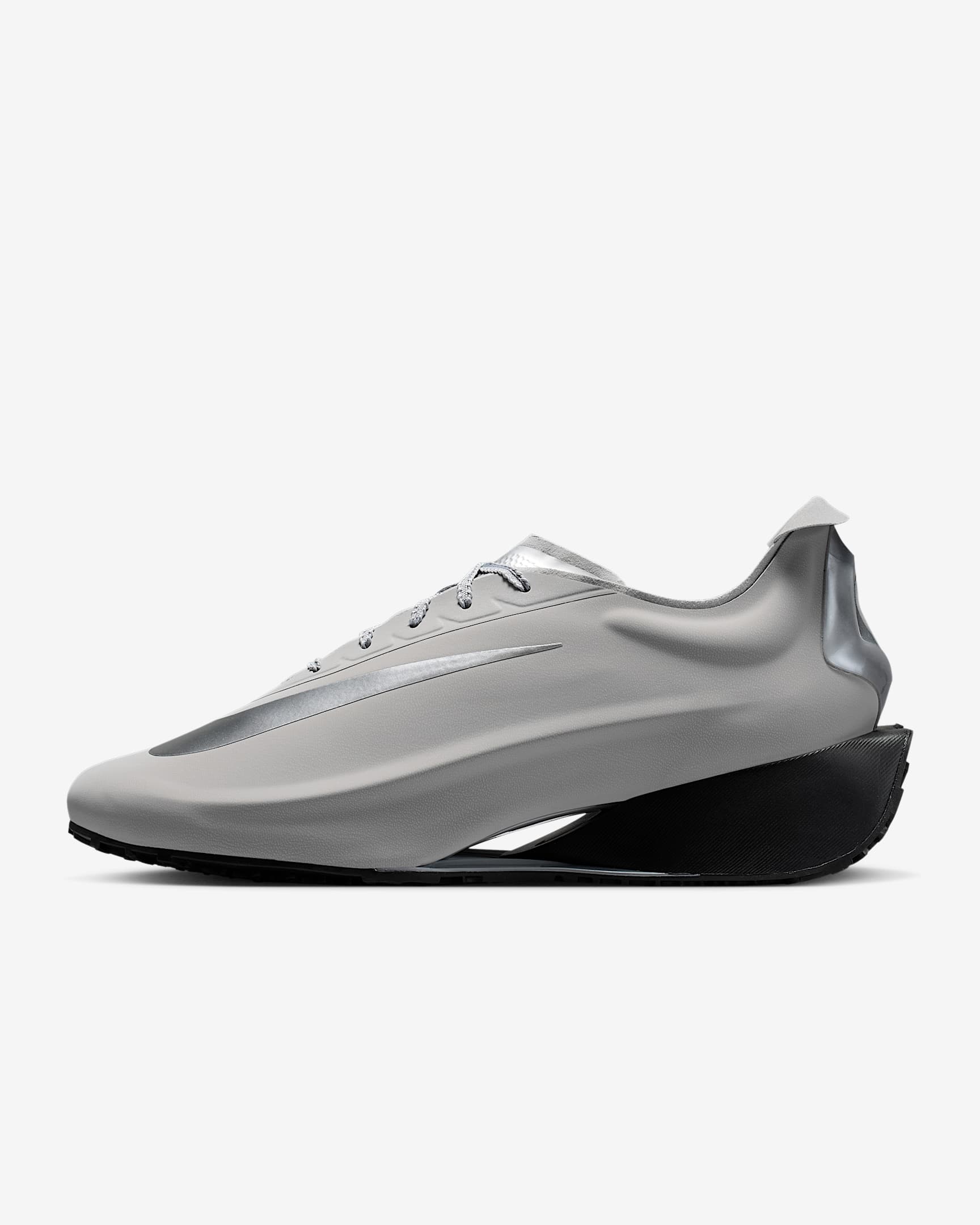 Nike First Sight Noir Schuh (Damen) – Flat Silver/Schwarz/Metallic Silver