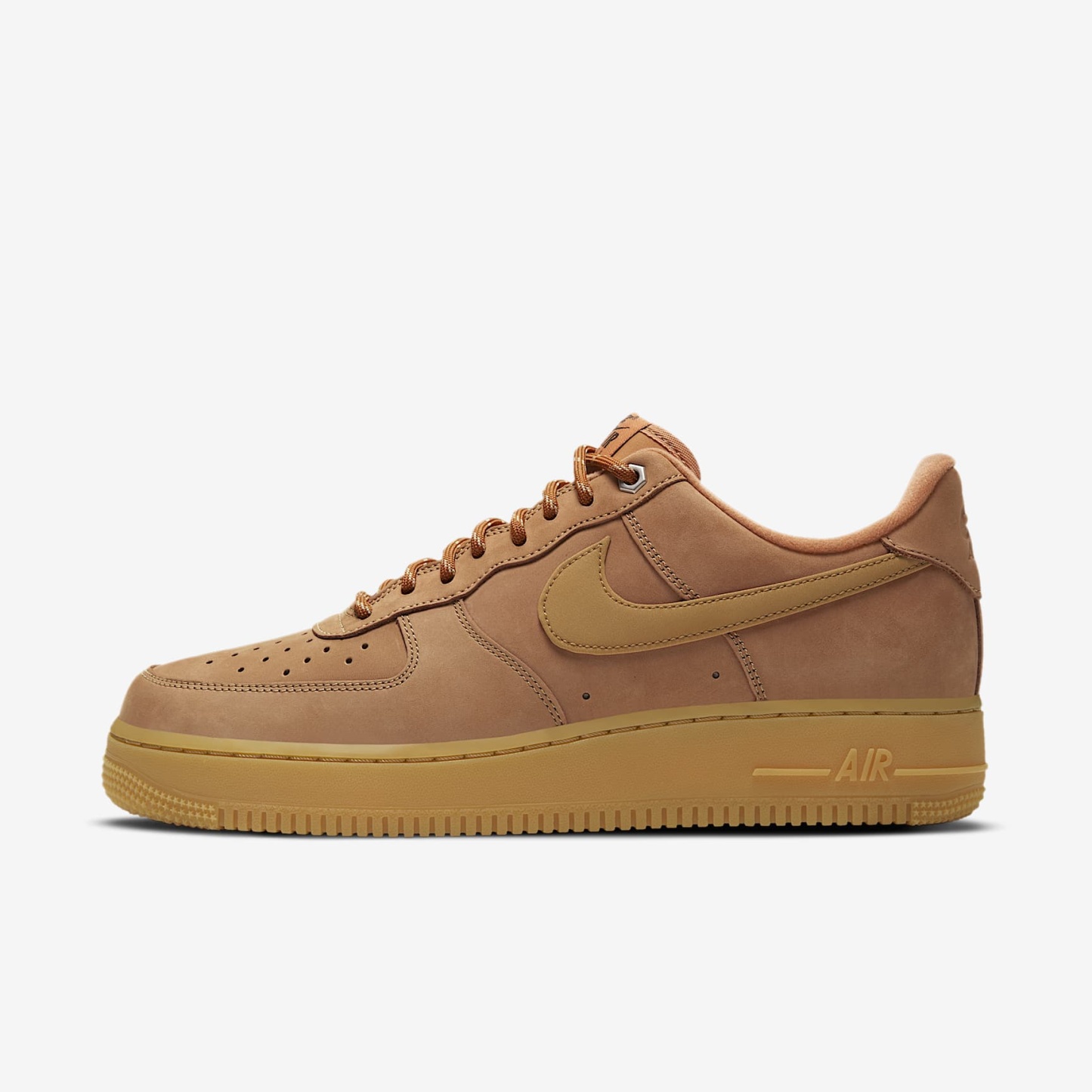 Nike Air Force 1 '07 WB Schuh (Herren) – Flax/Gum Light Brown/Schwarz/Wheat