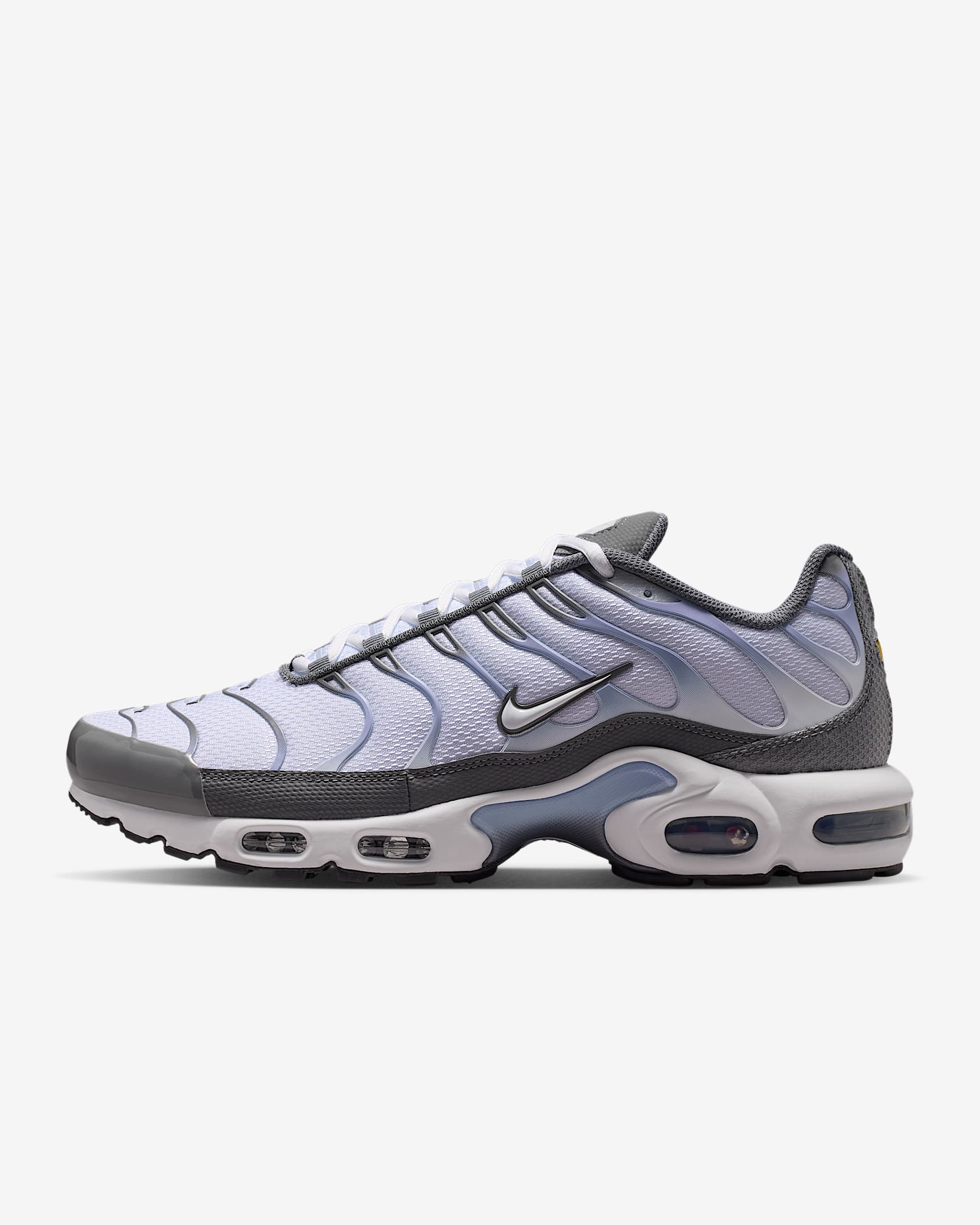 Nike Air Max Plus Schuh (Herren) – Smoke Grey/Light Armory Blue/Dark Smoke Grey/Weiß