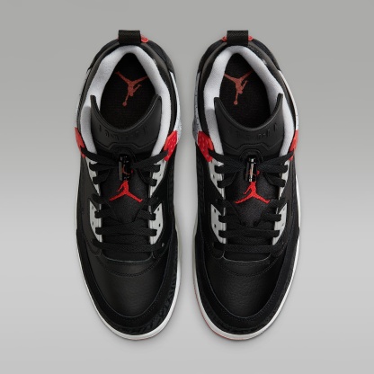 Jordan Spizike Low Herrenschuh – Schwarz/Wolf Grey/Weiß/Gym Red