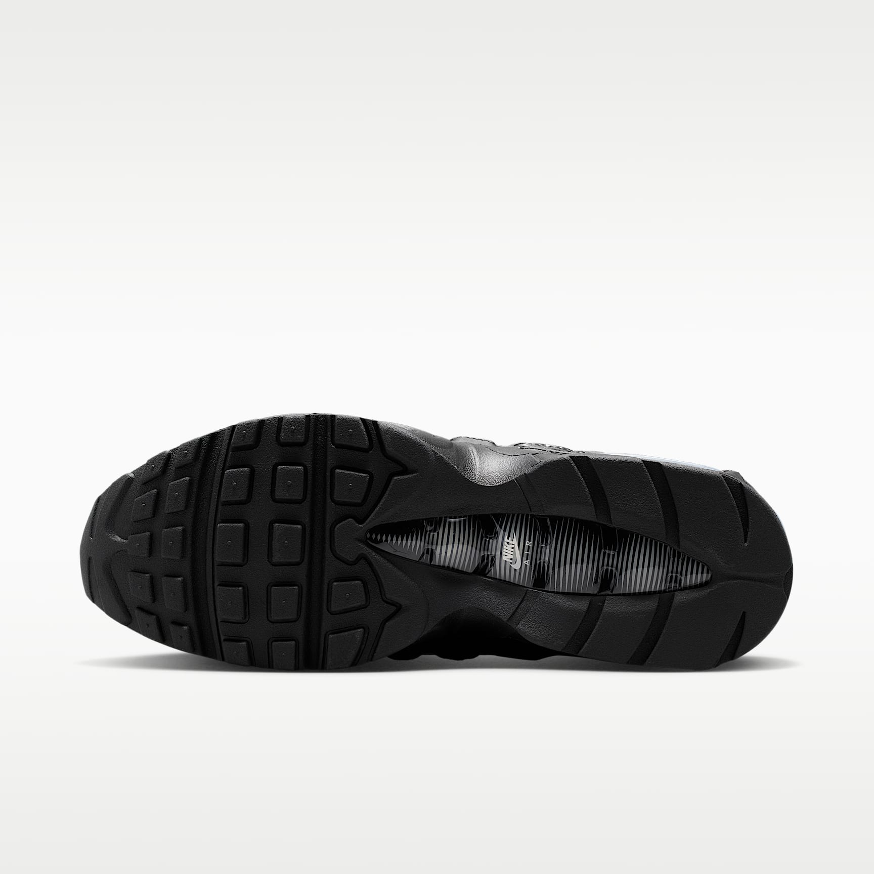 Nike Air Max 95 Big Bubble Schuh (Herren) – Schwarz/Metallic Silver/Cool Grey/Weiß