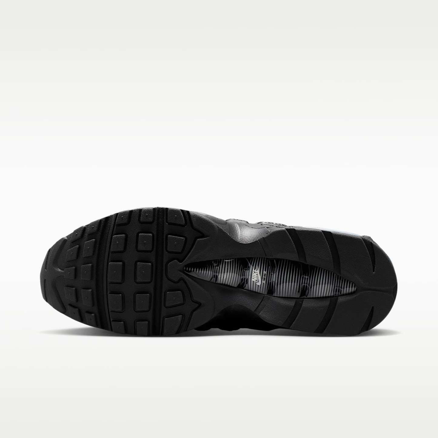 Nike Air Max 95 Big Bubble Schuh (Herren) – Schwarz/Metallic Silver/Cool Grey/Weiß