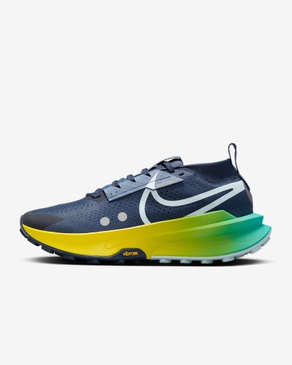 Nike Zegama 2 Traillaufschuh (Damen) – Thunder Blue/Diffused Blue/Opti Yellow/Glacier Blue
