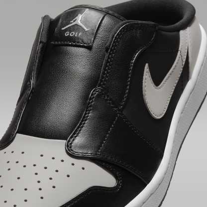 Air Jordan Mule Golfschuh – Schwarz/Weiß/Medium Grey