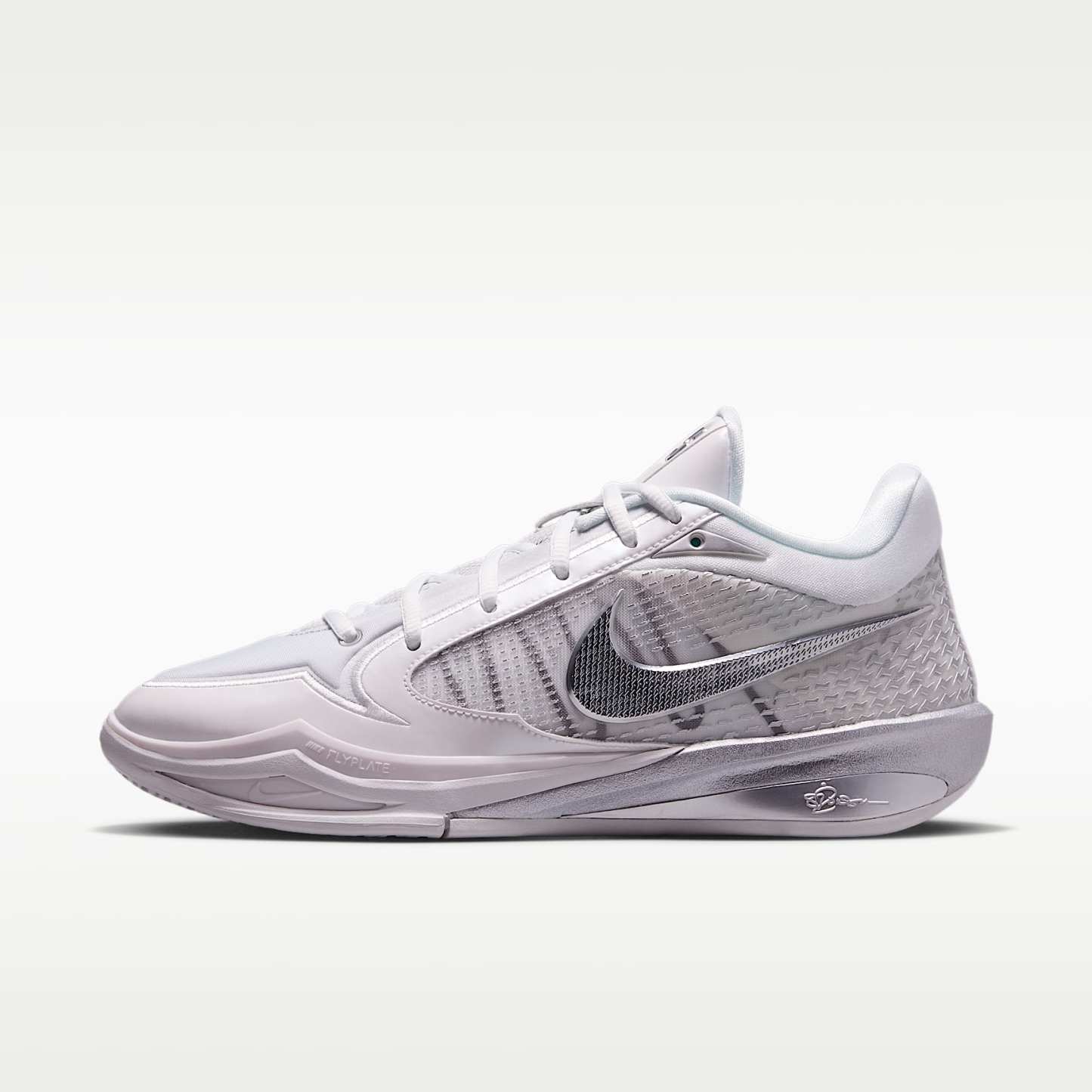 Sabrina 4 Basketballschuh – Summit White/Schwarz/Metallic Silver