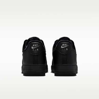 Nike Air Force 1 '07 Schuh (Damen) – Schwarz/Wolf Grey/Metallic Silver
