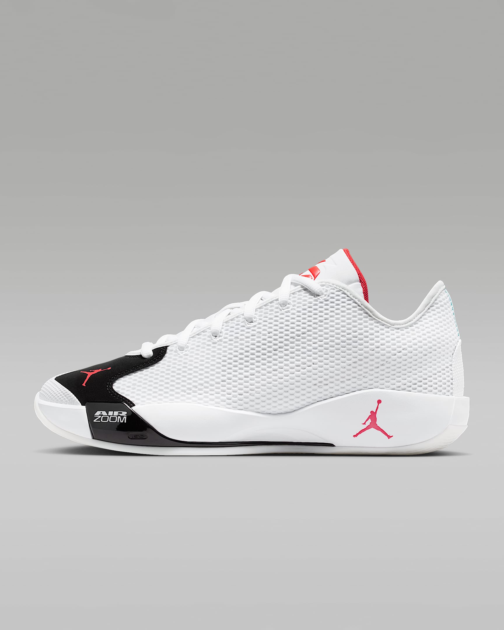 Luka 77 Basketballschuh – Weiß/Schwarz/Sail/Bright Crimson