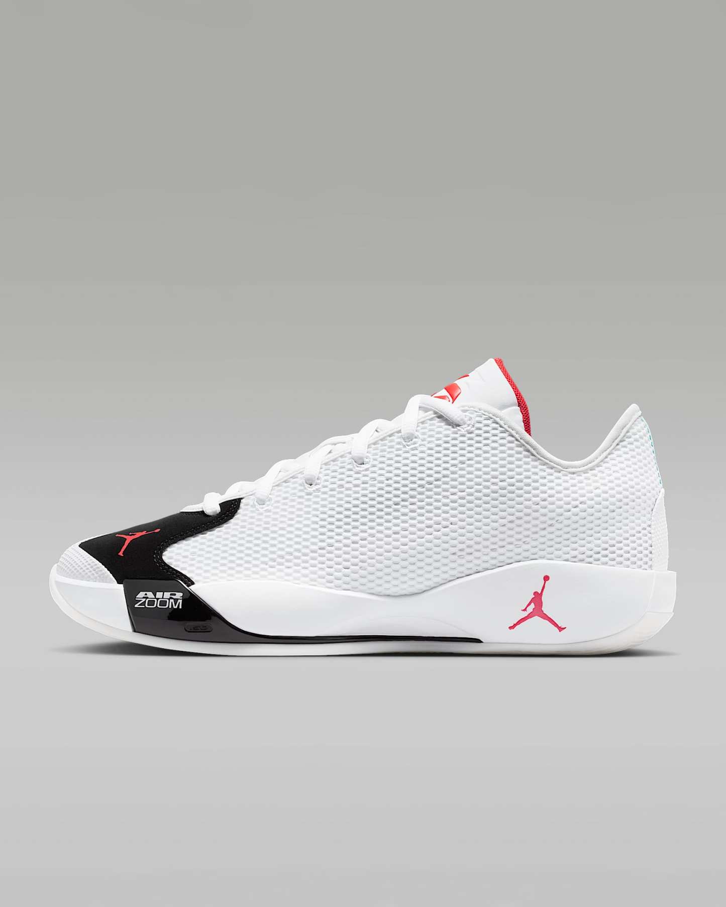 Luka 77 Basketballschuh – Weiß/Schwarz/Sail/Bright Crimson
