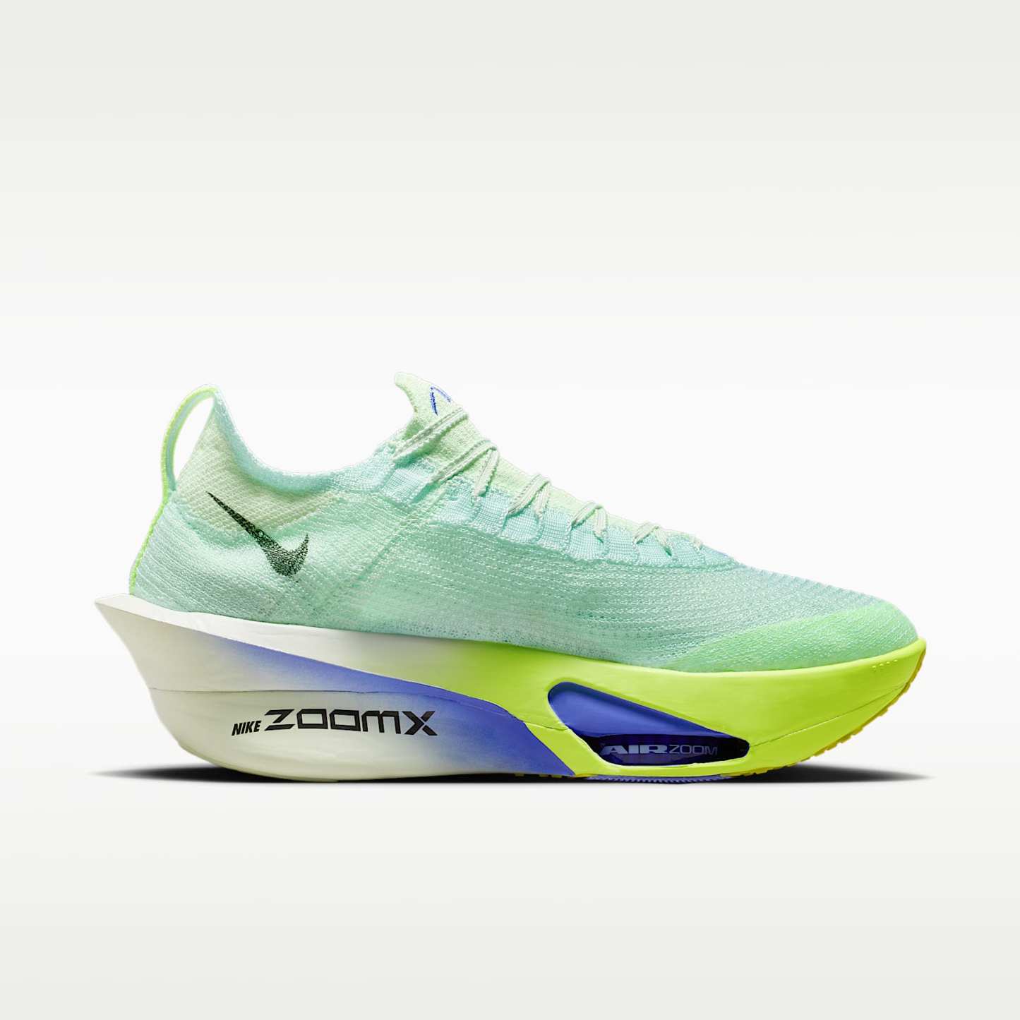 Nike Alphafly 3 Herren-Straßenlaufschuh für Wettkämpfe – Barely Green/Volt Tint/Volt Ice/Black Spruce