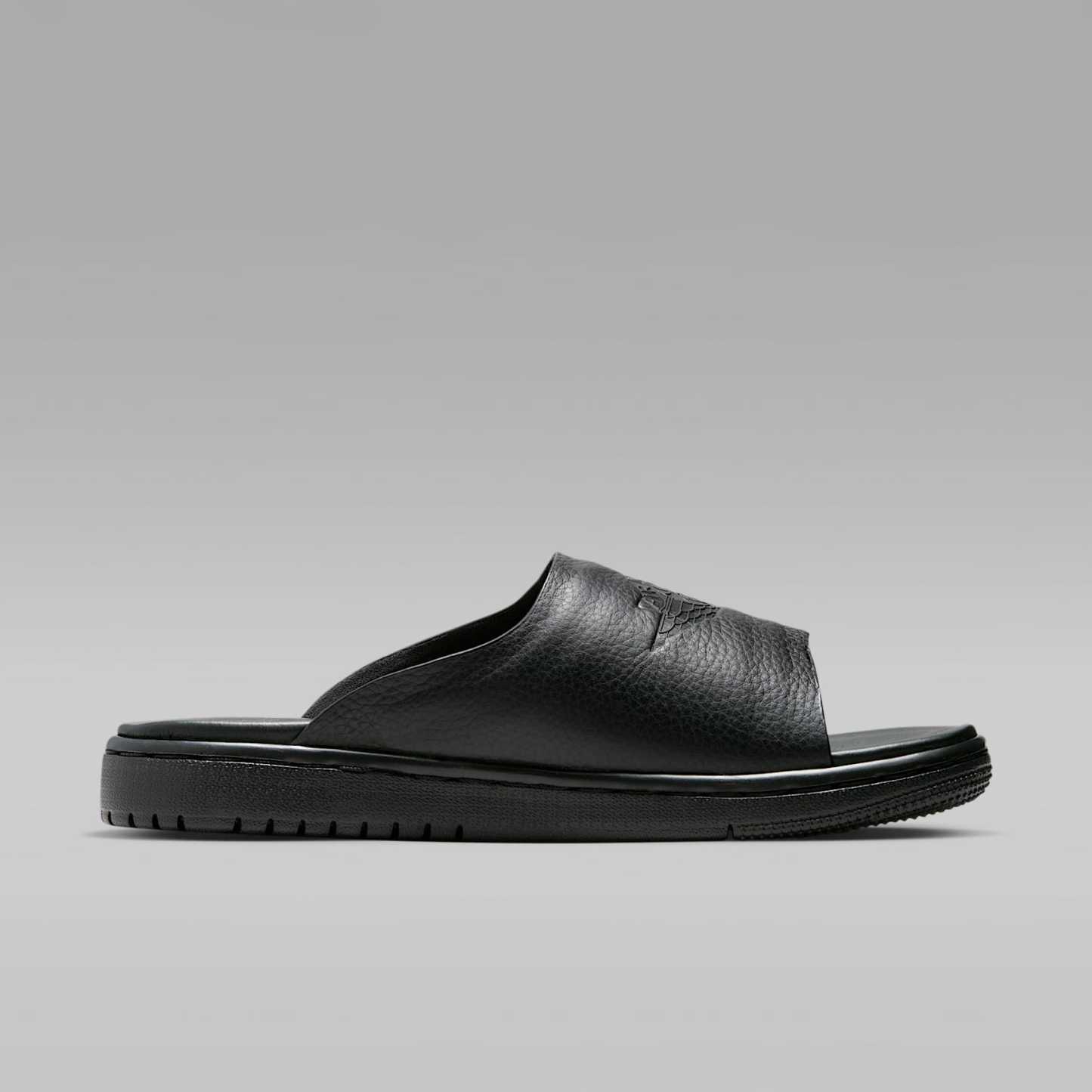 Jordan Modero 1 Slides (Damen) – Schwarz/Schwarz