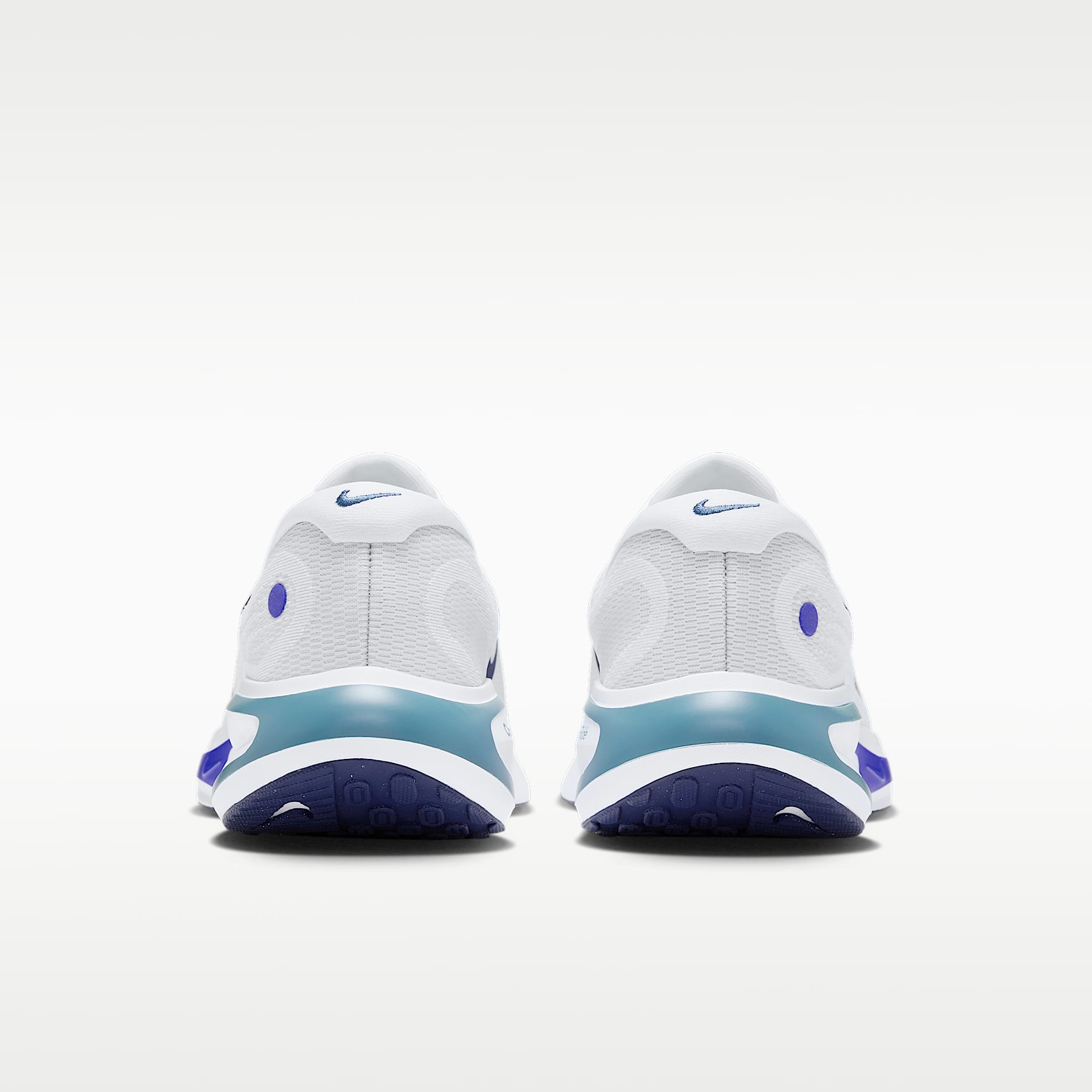 Nike Journey Run Straßenlaufschuh (Herren) – Weiß/Grey Mist/Racer Blue/Midnight Navy