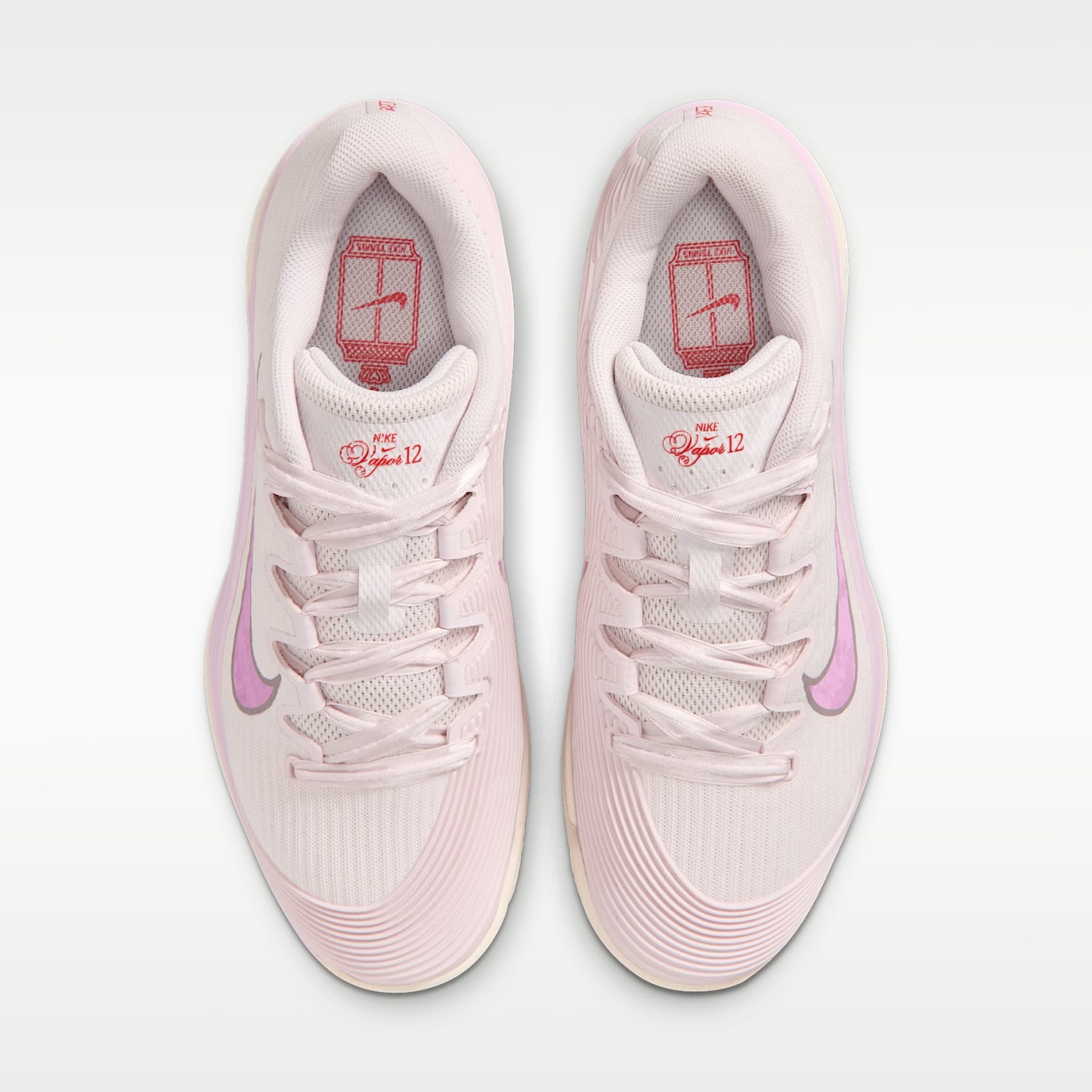 Nike Zoom Vapor 12 PRM Tennisschuhe für den Clay Court (Damen) – Pearl Pink/Pink Foam/Chalk/Light Magenta
