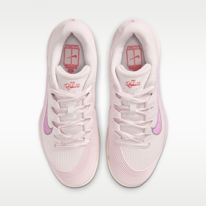 Nike Zoom Vapor 12 PRM Tennisschuhe für den Clay Court (Damen) – Pearl Pink/Pink Foam/Chalk/Light Magenta