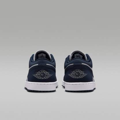 Air Jordan 1 Low Herrenschuh – Obsidian/Grey Fog/Pink Foam/Obsidian