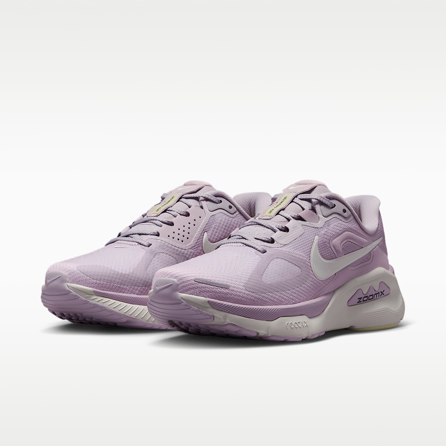Nike Structure Plus Straßenlaufschuh (Damen) – Silver Lilac/Particle Rose/Light Bone/Sail